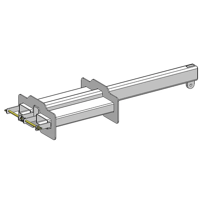 Brazo grúa fijo para carretilla elevadora